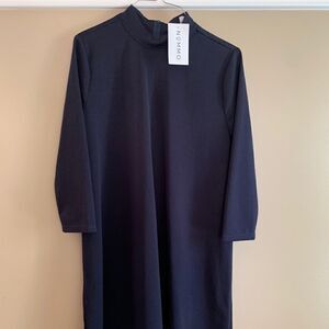 New Navy Nommo dress high neck